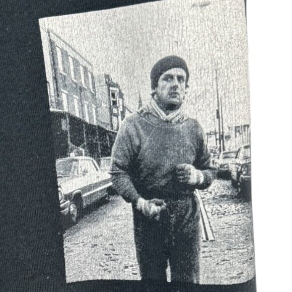 Rocky X ShoePalace Iconic "Get Up. Keep Fighting." Men's Black Sweatpants Size L - Picture 4 of 14